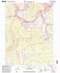 Hi-Res Interactive Map of Hayden Peak, Duchesne County, UT in 1996 ...